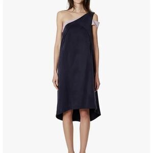 Emilia George Black Karolina Maternity Nursing Dress Cocktail Dress Medium